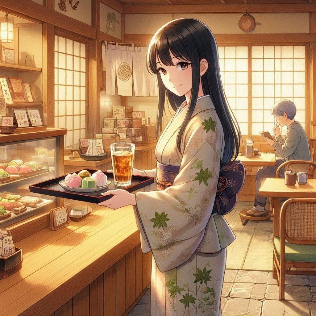 和菓子屋の店員さん #2