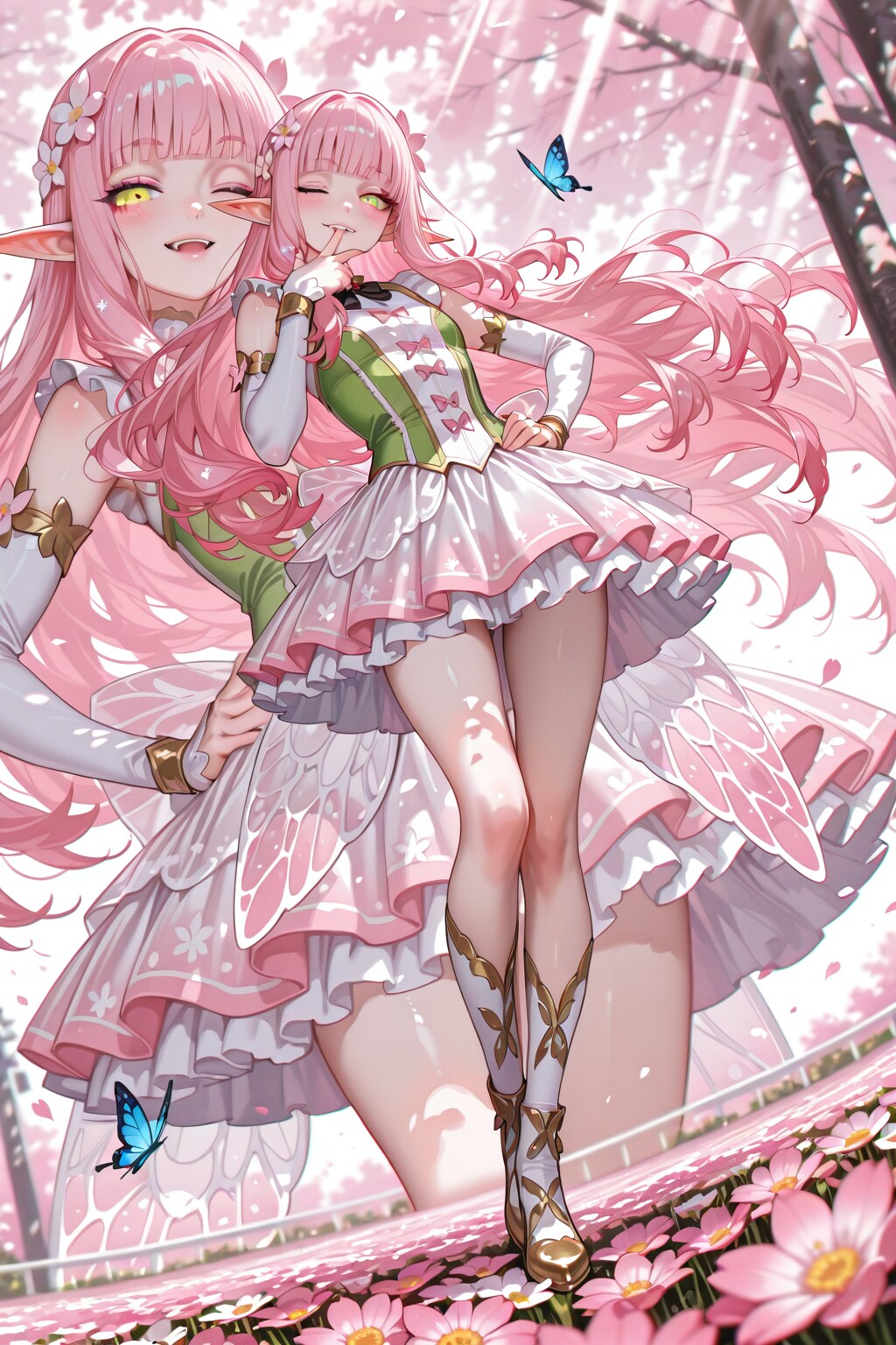 エルフの女の子