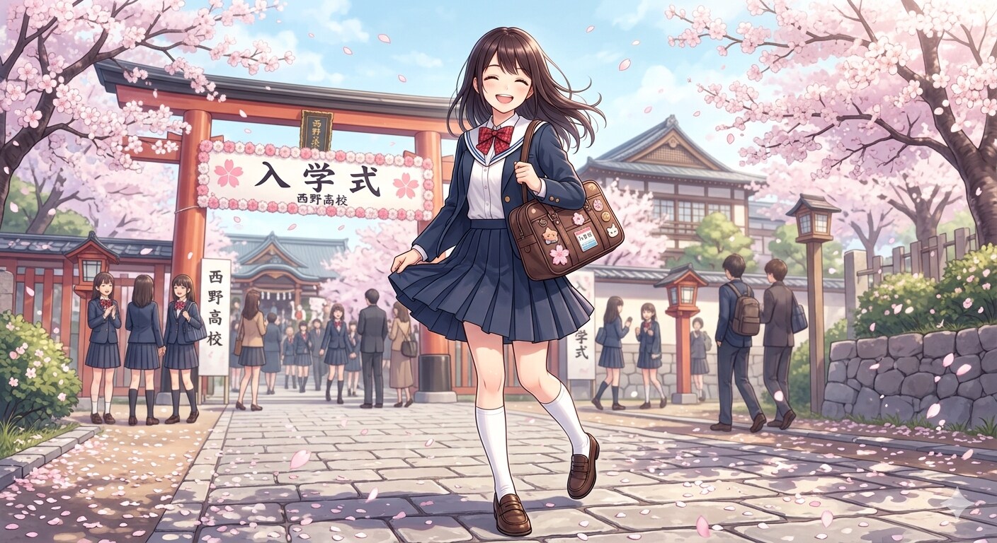 入学式② | の人気AIイラスト・グラビア