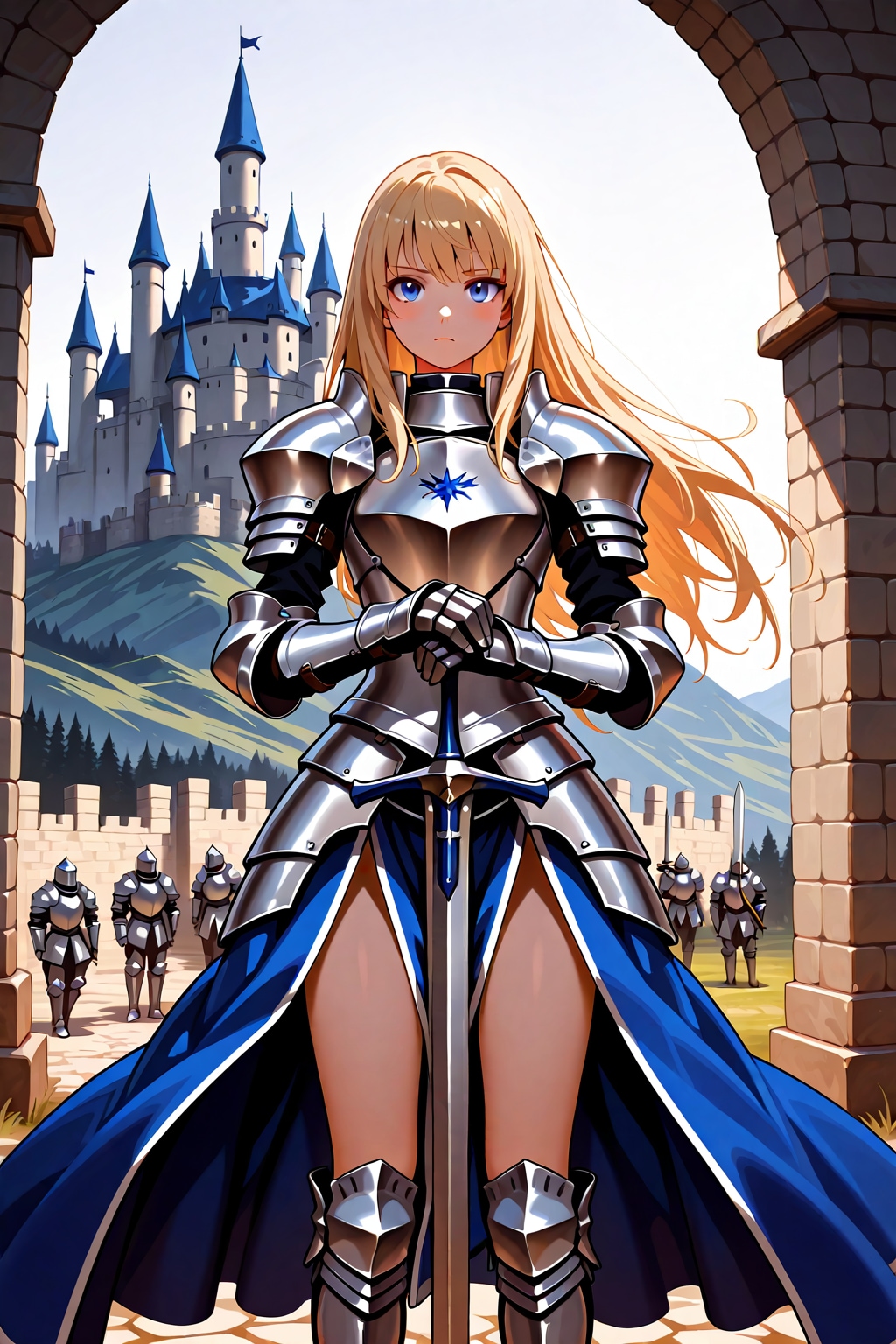 美少女騎士 | の人気AIイラスト・グラビア