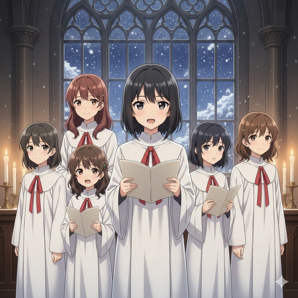 聖歌隊の女の子