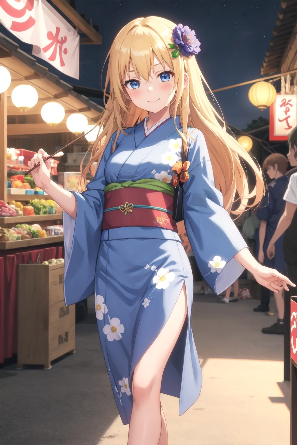 お兄ちゃん、次はあっちに行こ？