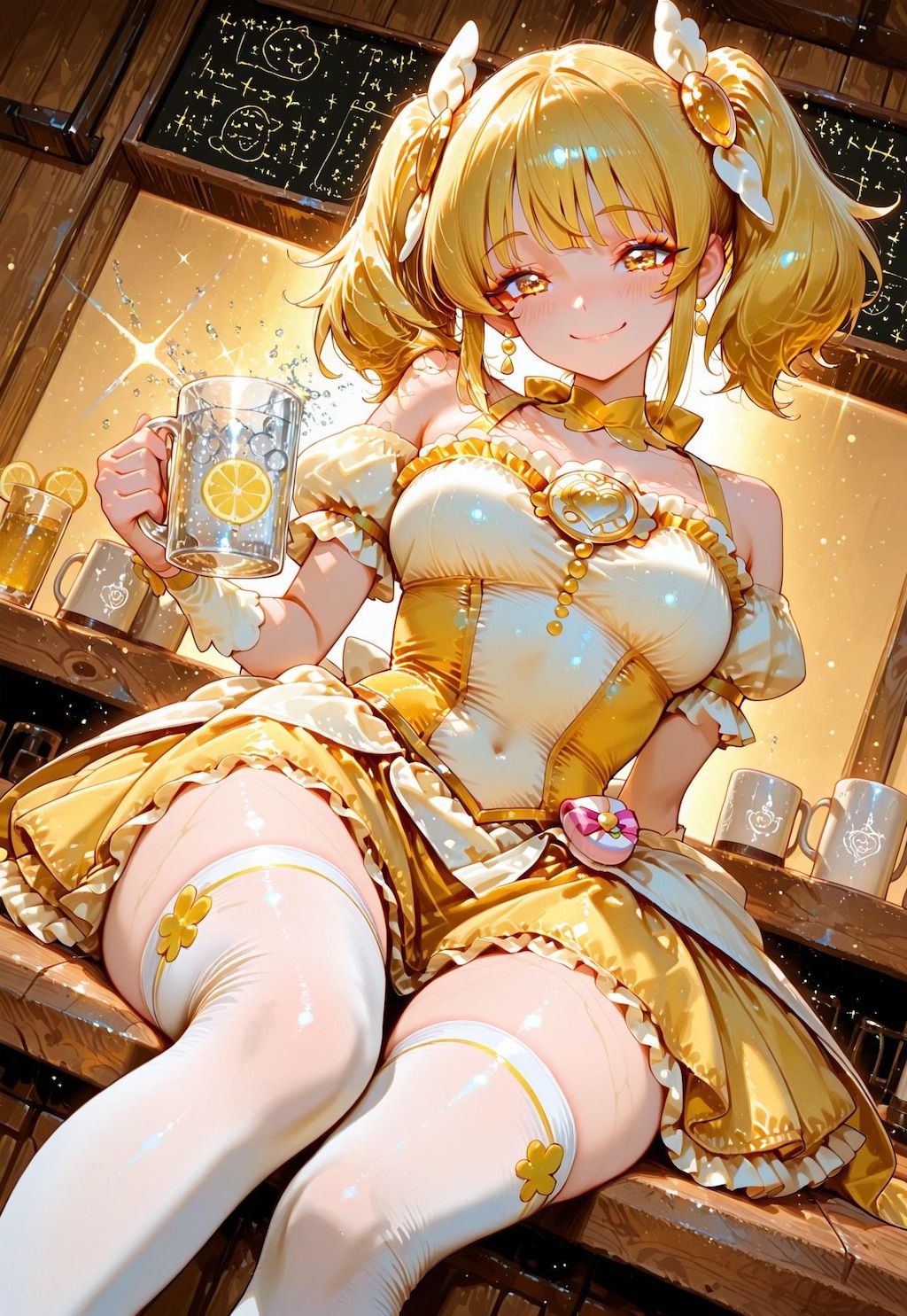 キ○アレモンサワー