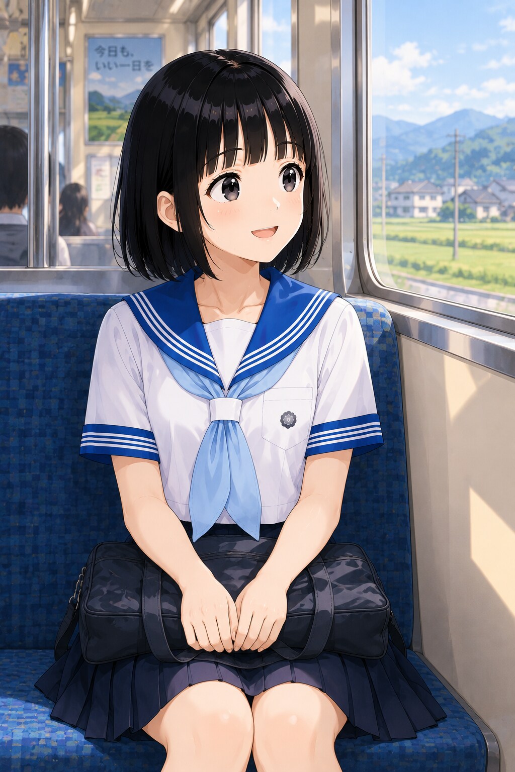 架空制服女子５４　小春ちゃん | の人気AIイラスト・グラビア