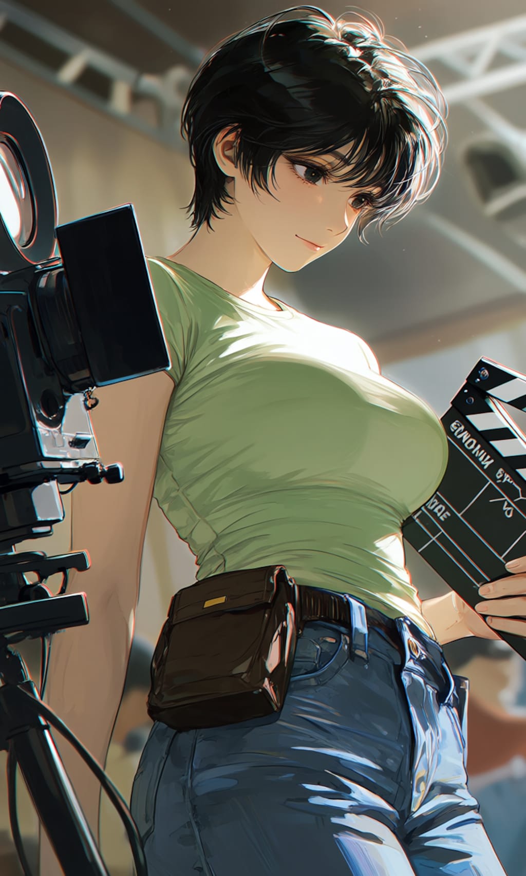 映画の撮影現場