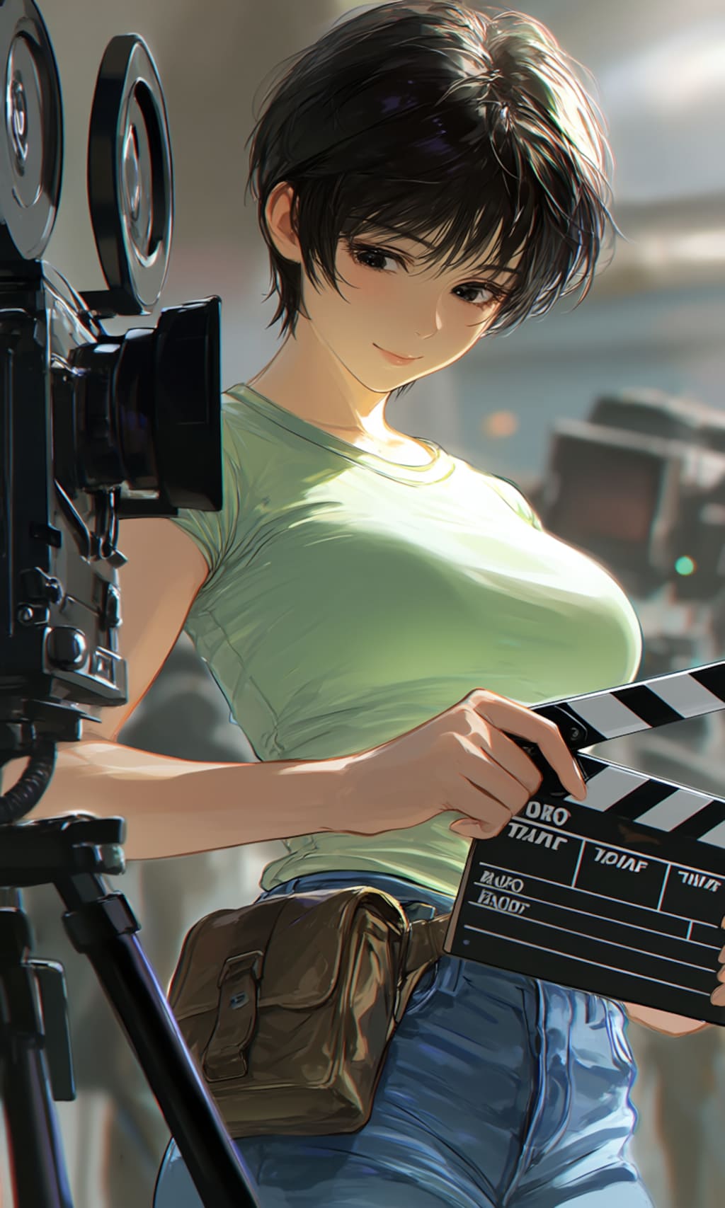 映画の撮影現場