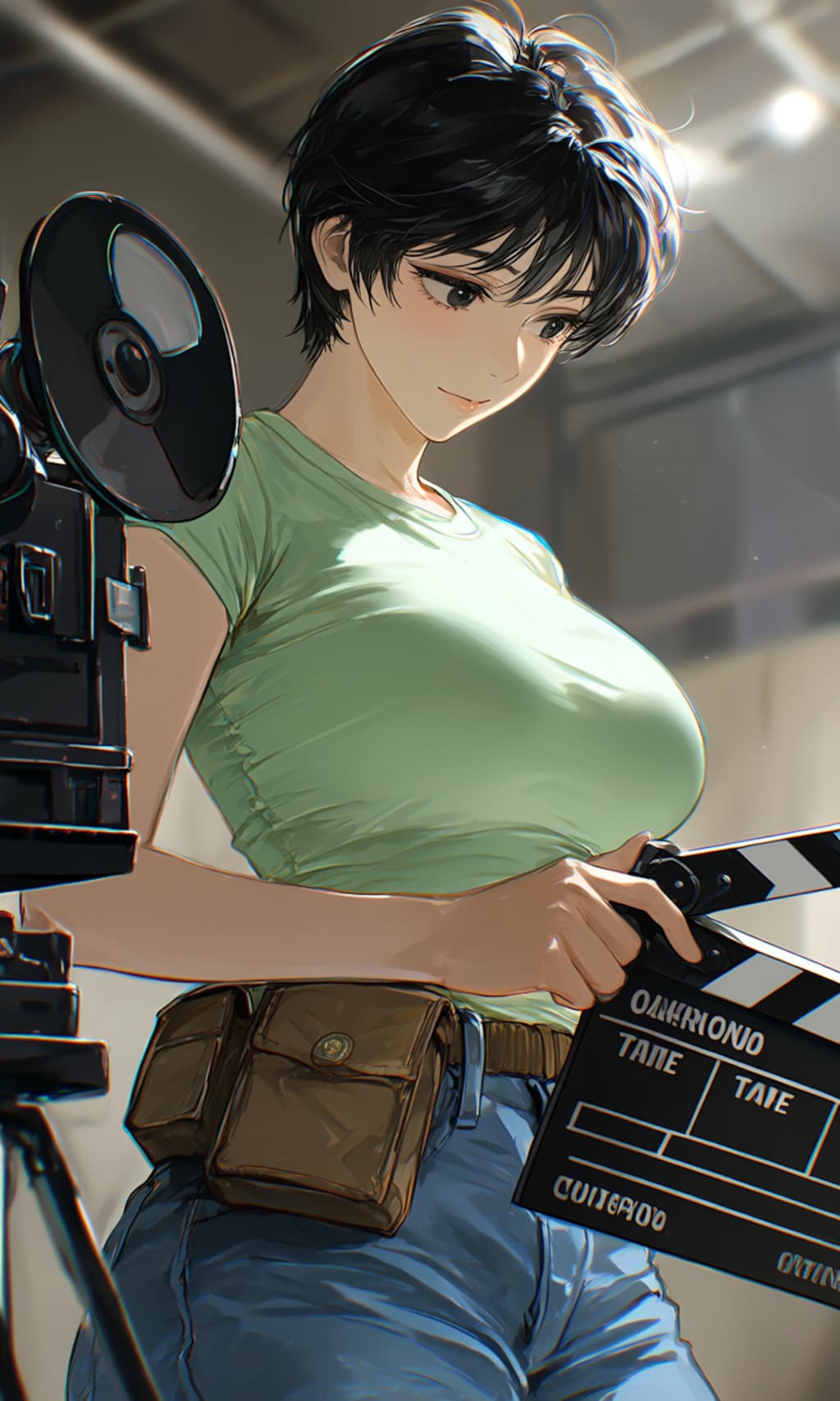 映画の撮影現場