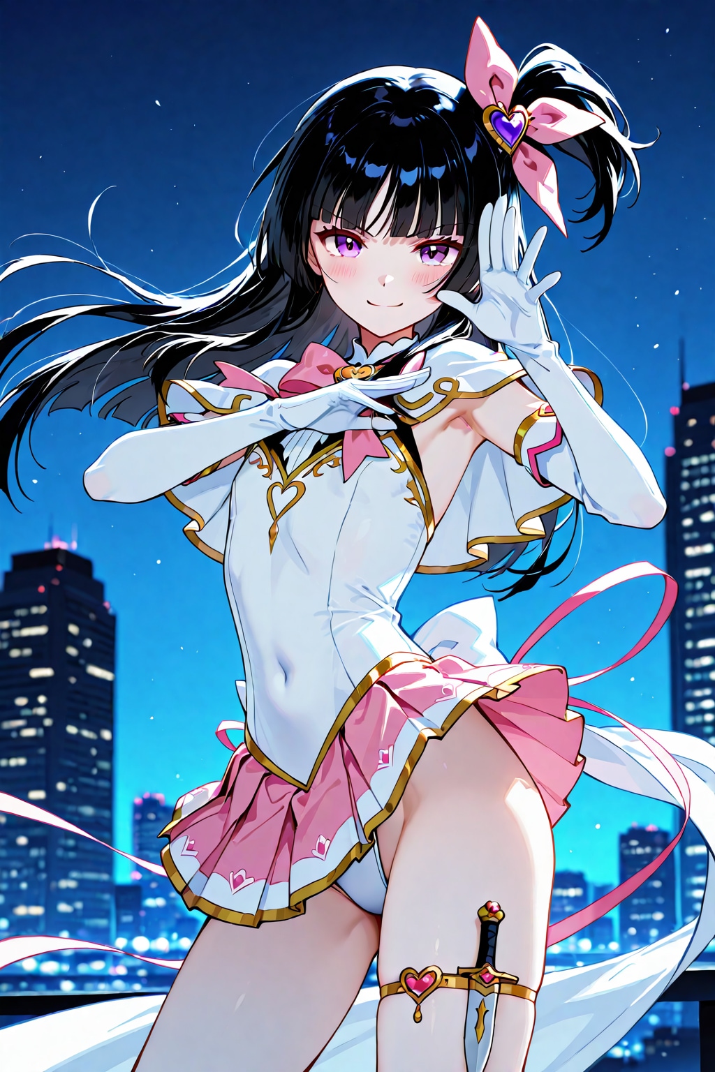 敵にツッコまれる魔法少女 #正義の魔法少女衣装が、悪の組織よりはしたない件について