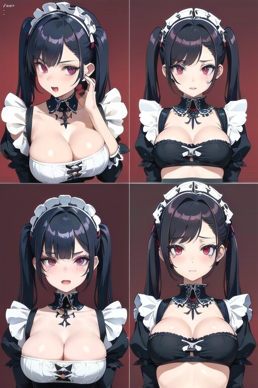 メイドさんの設定画？