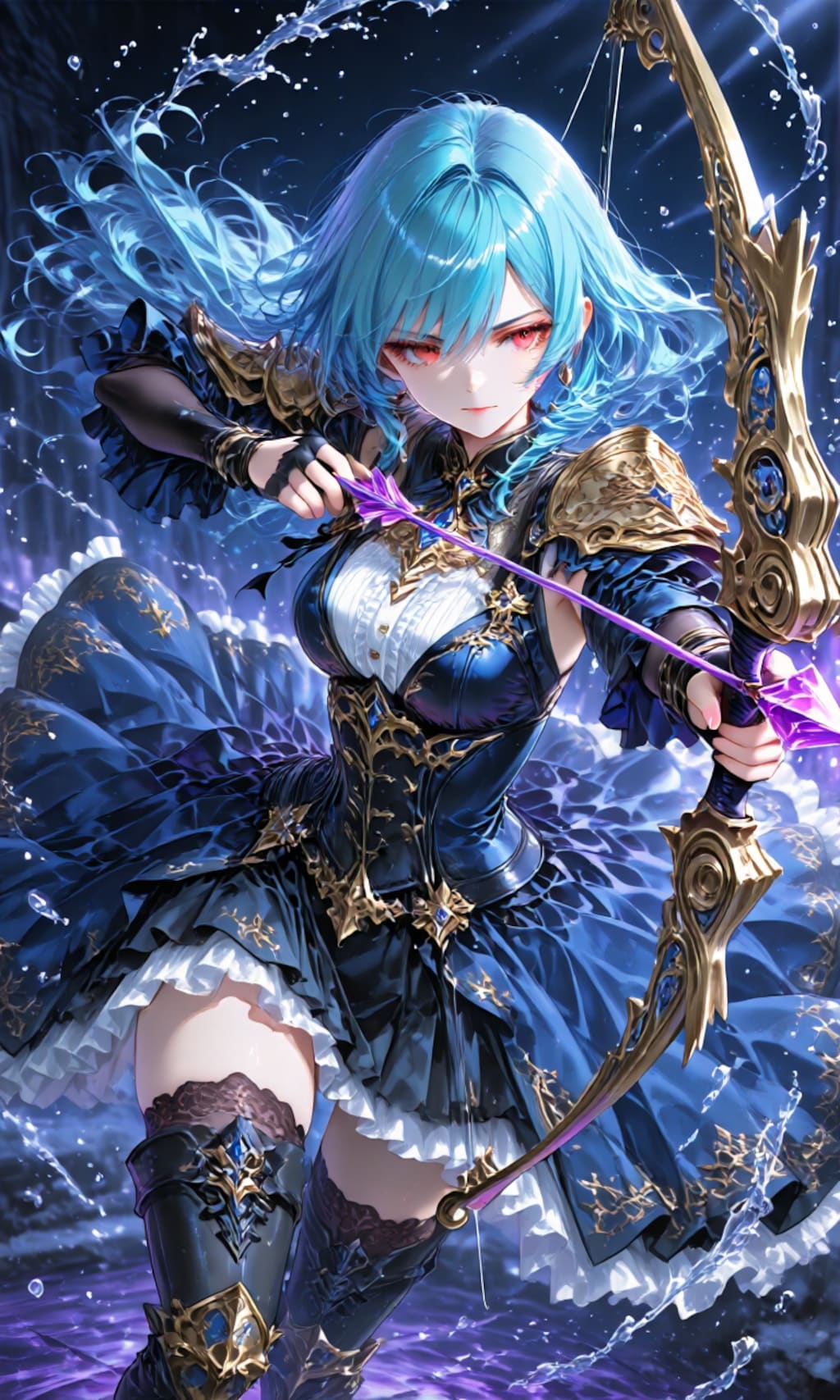 ​蒼き雫の射手