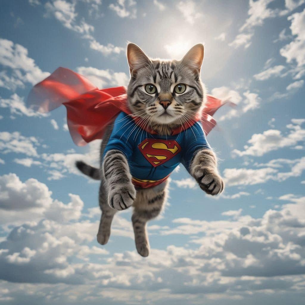 スーパーマンの猫