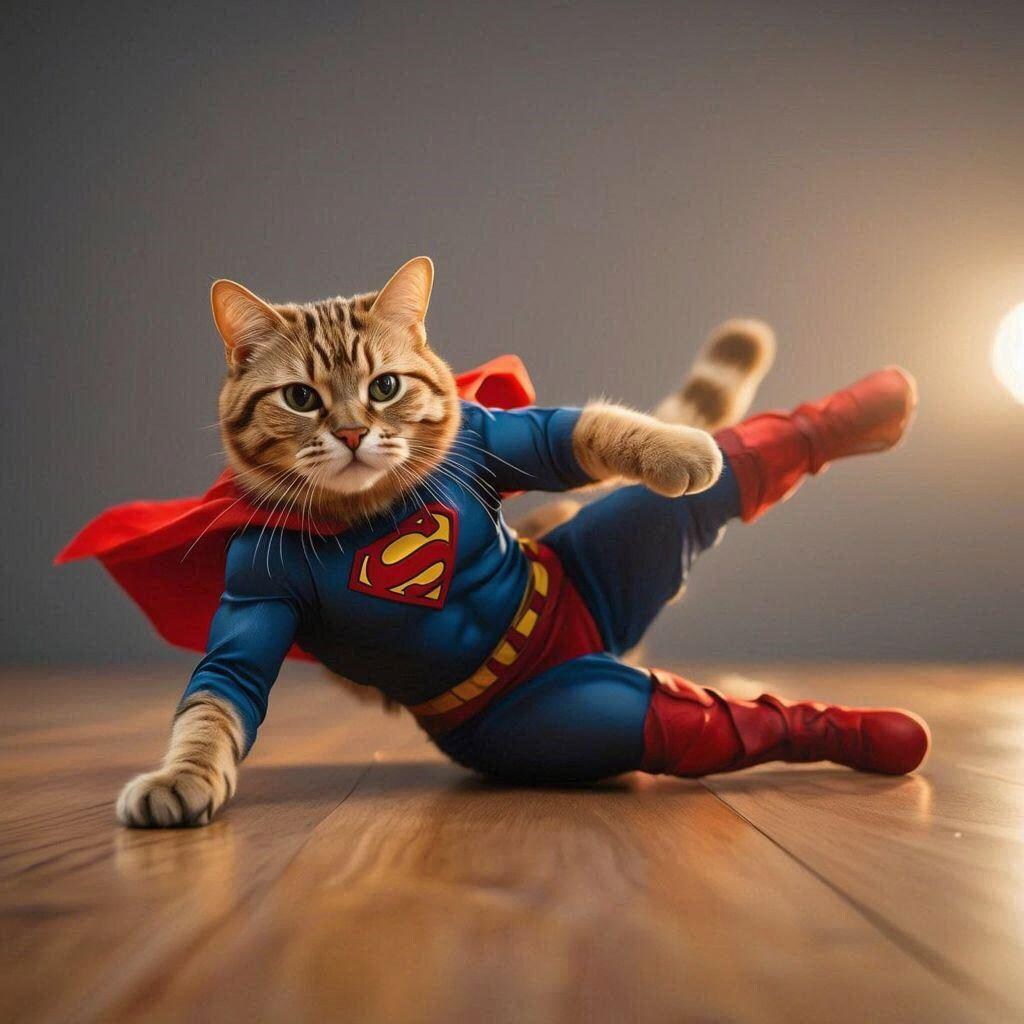 スーパーマンの猫