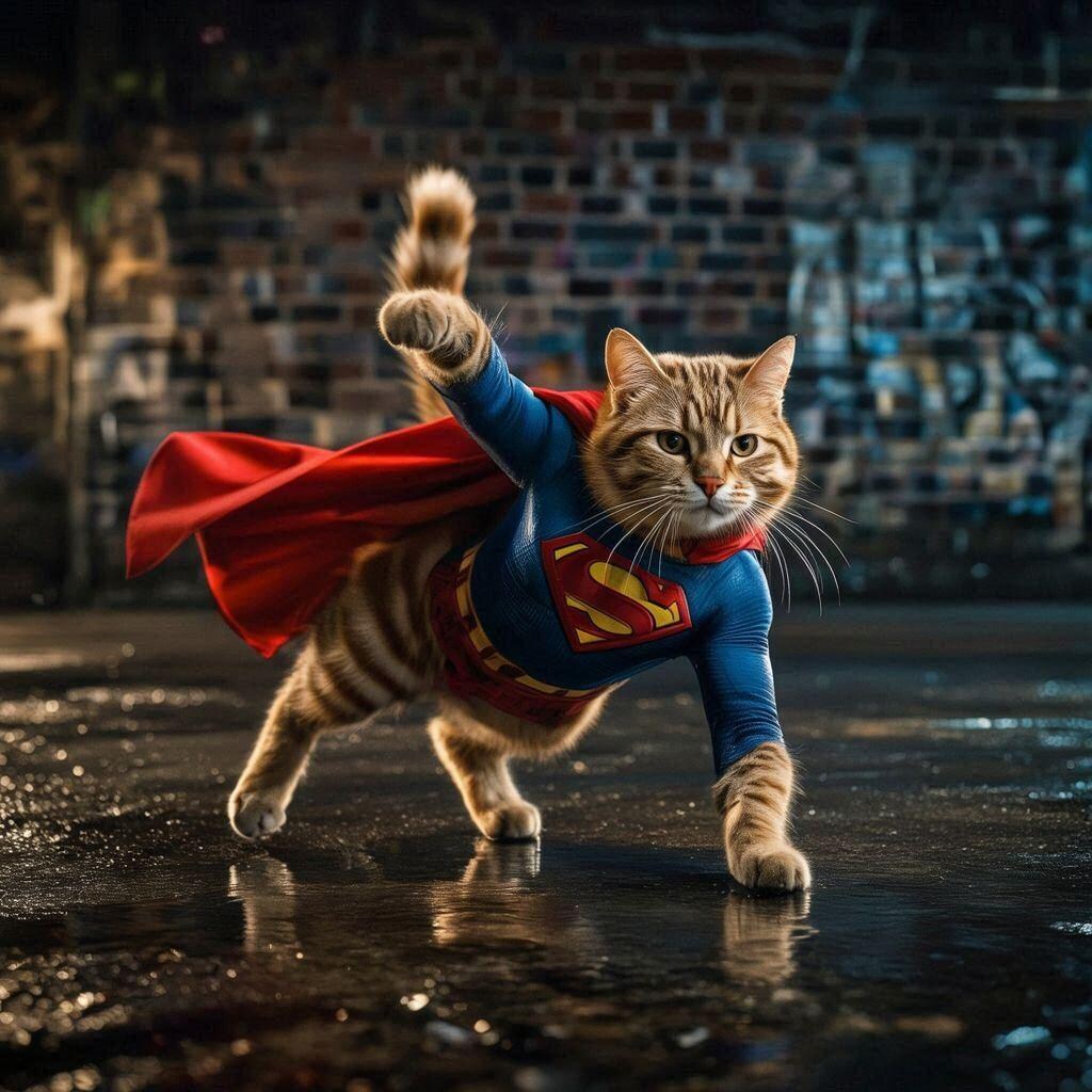 スーパーマンの猫