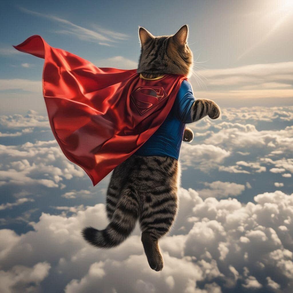 スーパーマンの猫