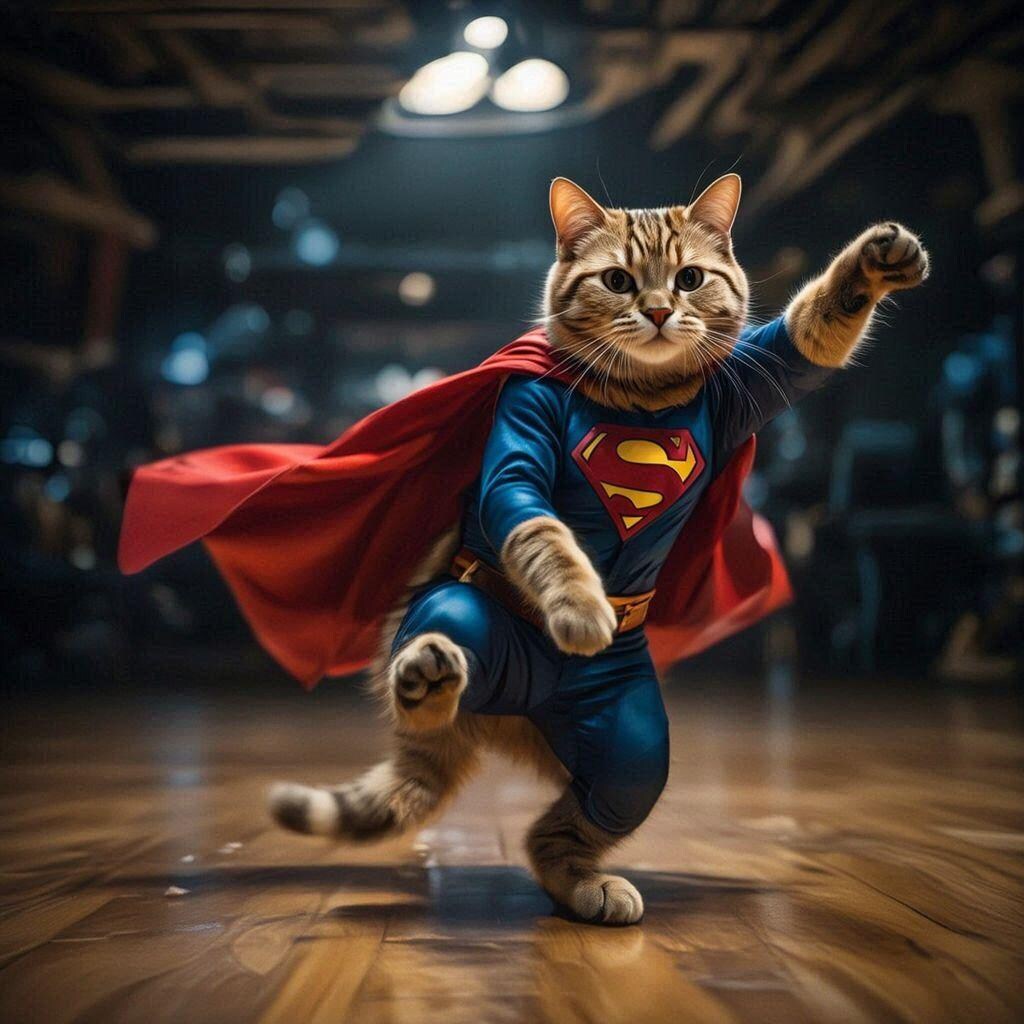 スーパーマンの猫