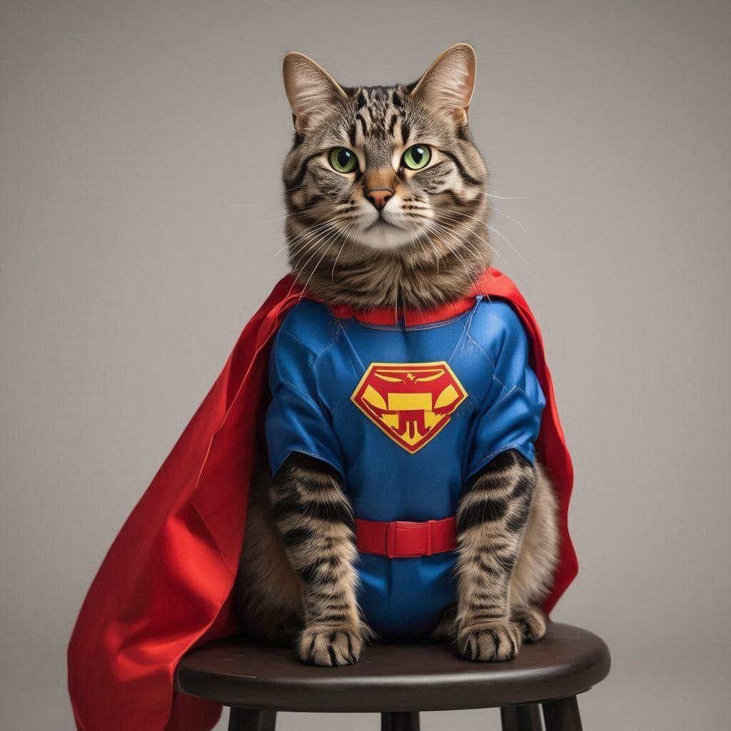 スーパーマンの猫