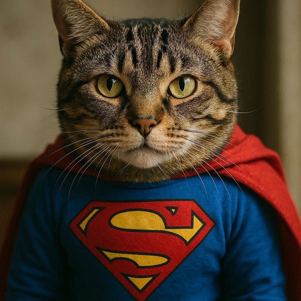 スーパーマンの猫