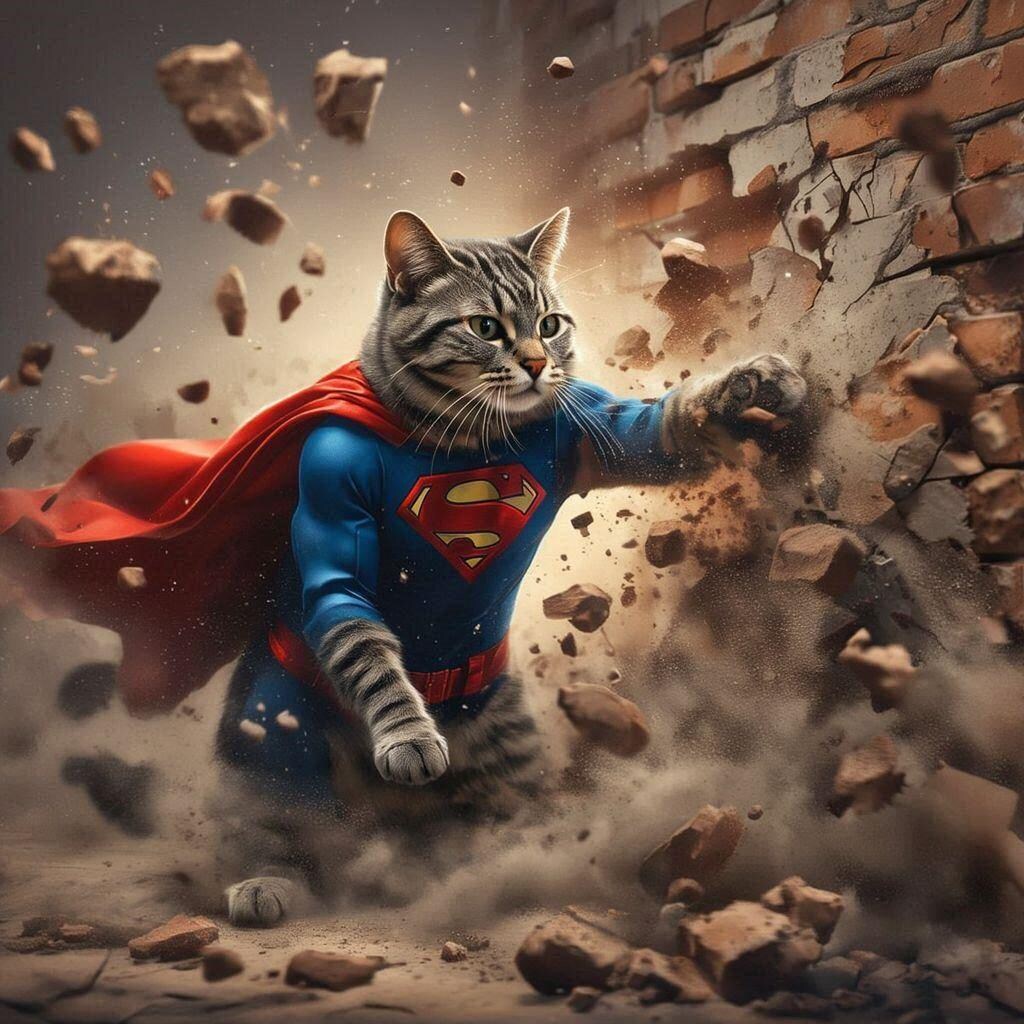 スーパーマンの猫