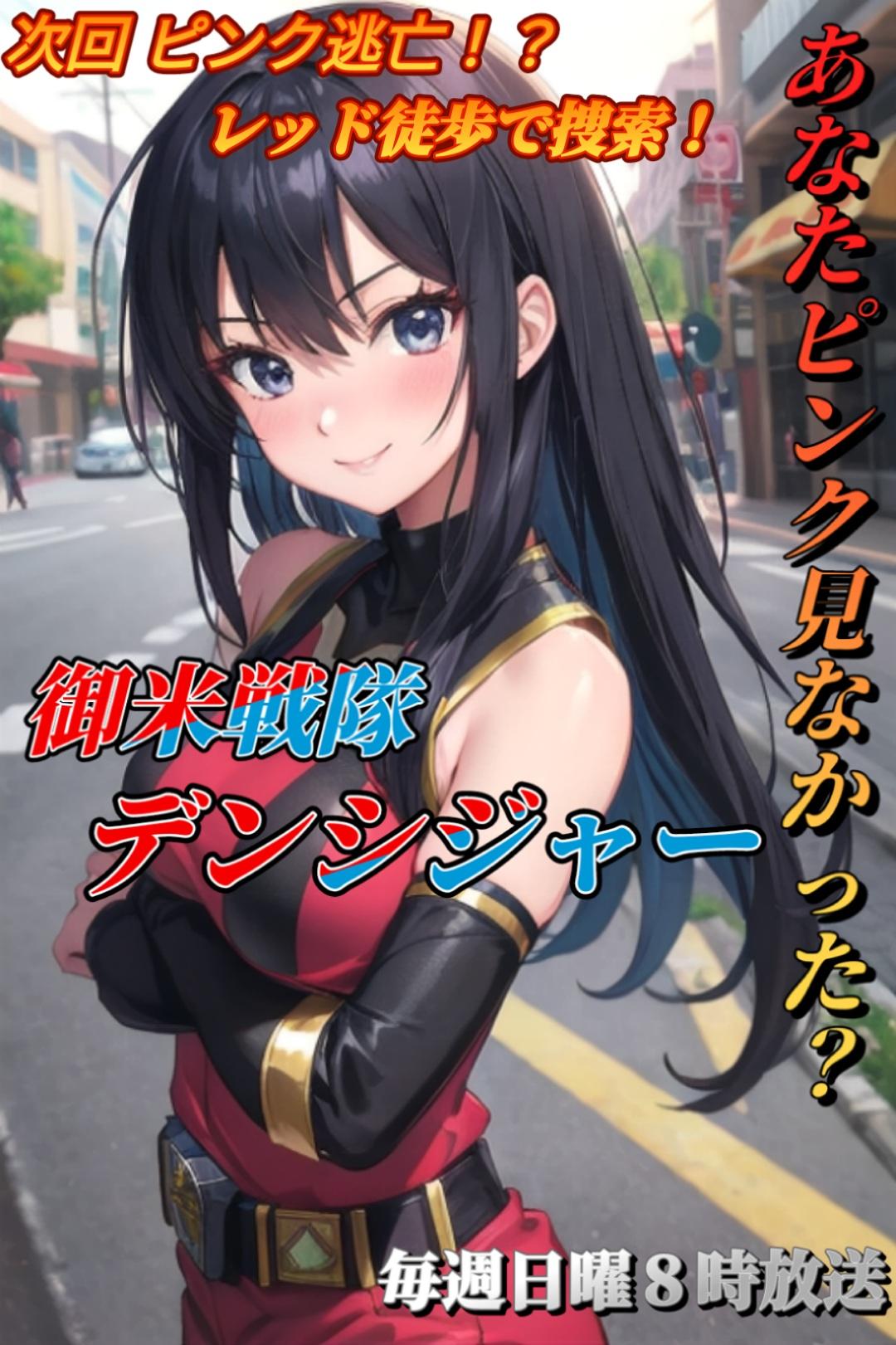 【戦隊ヒロイン】デンシジャーレッド