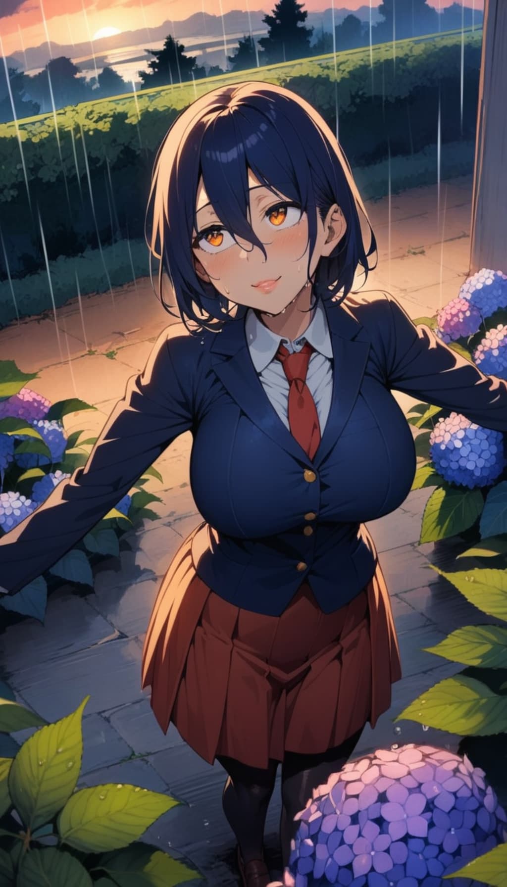 学園の王子様が雨に謡えば