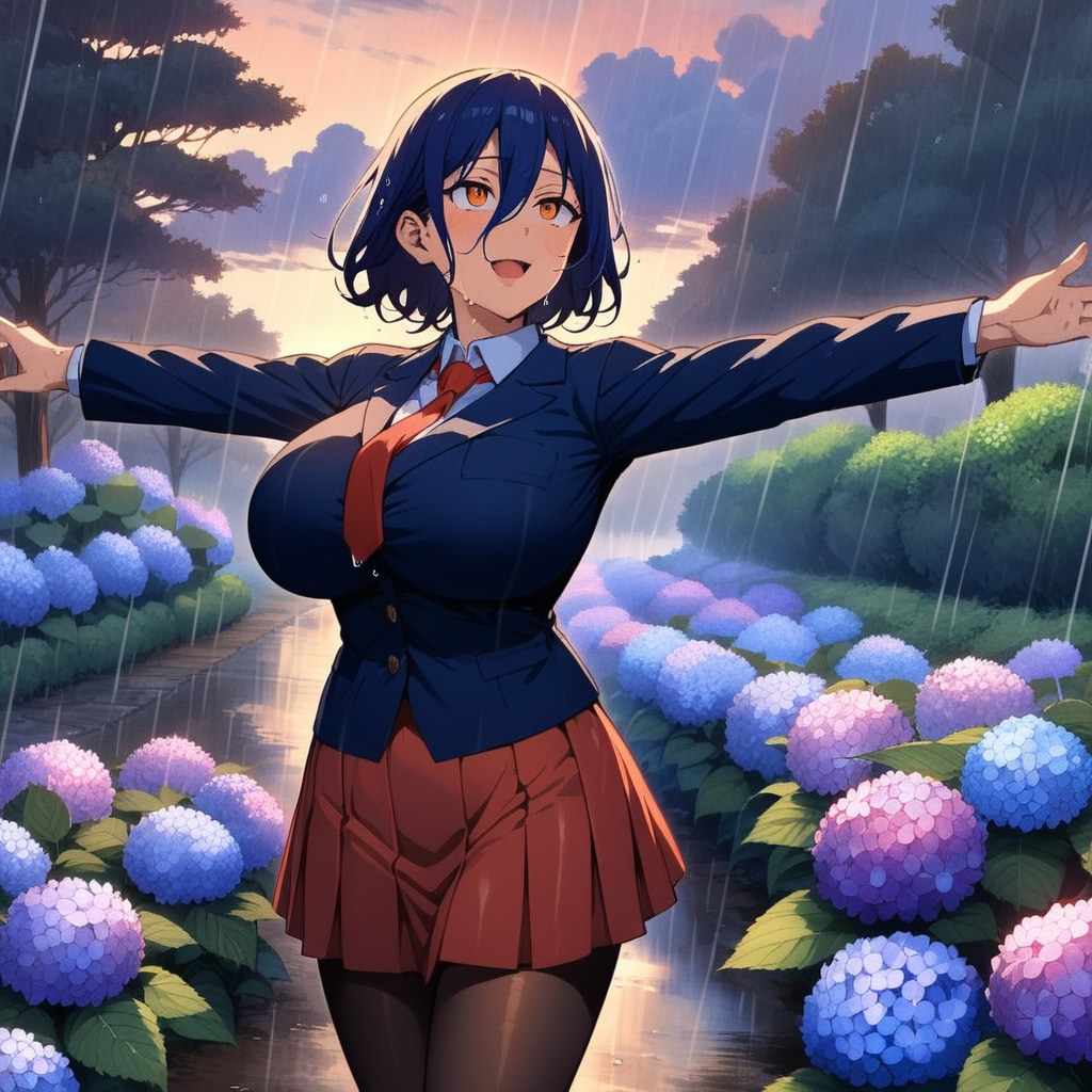 学園の王子様が雨に謡えば