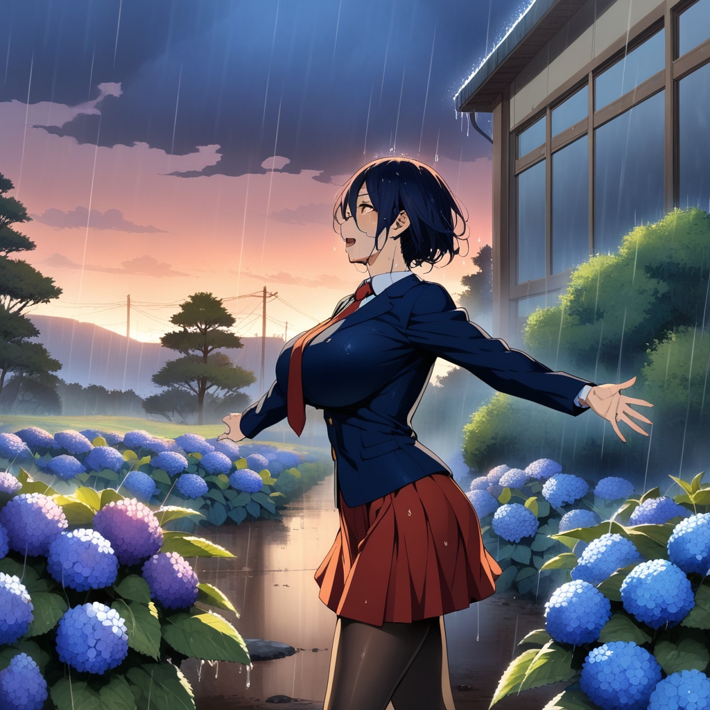 学園の王子様が雨に謡えば