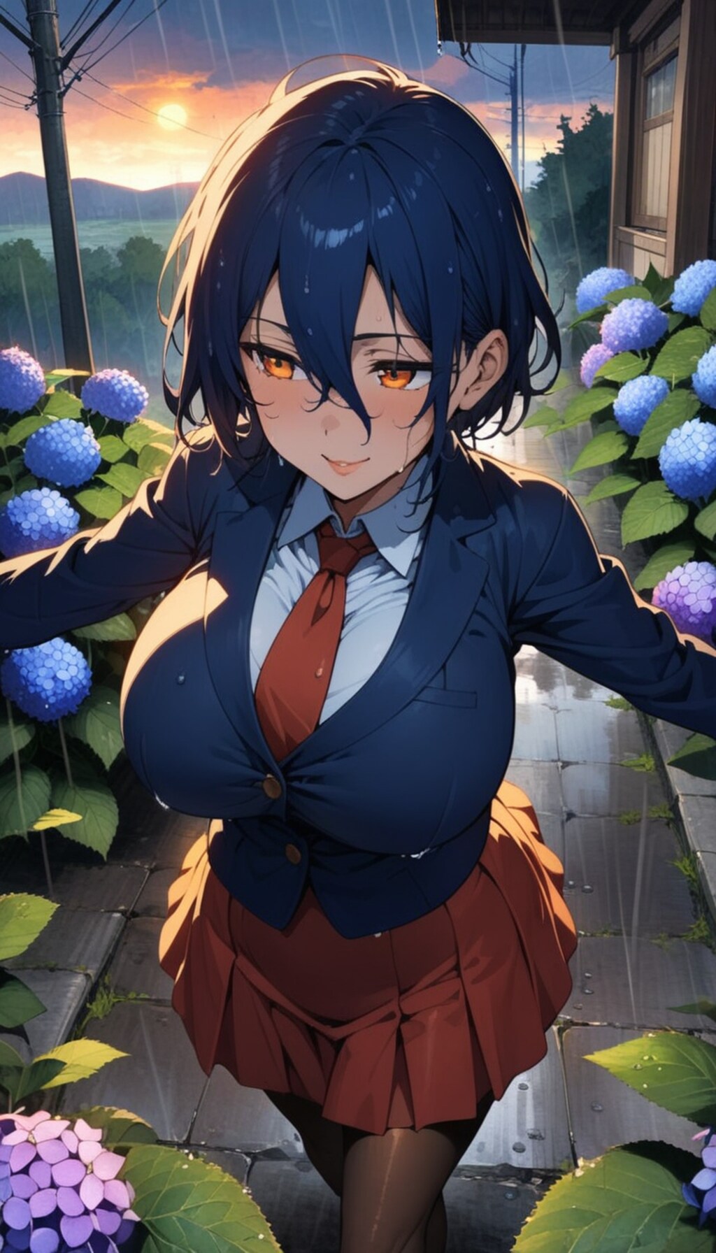 学園の王子様が雨に謡えば