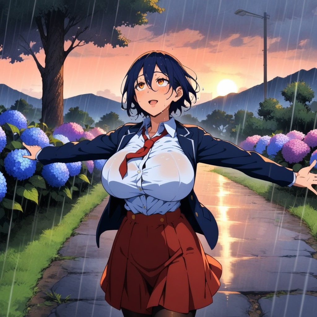 学園の王子様が雨に謡えば