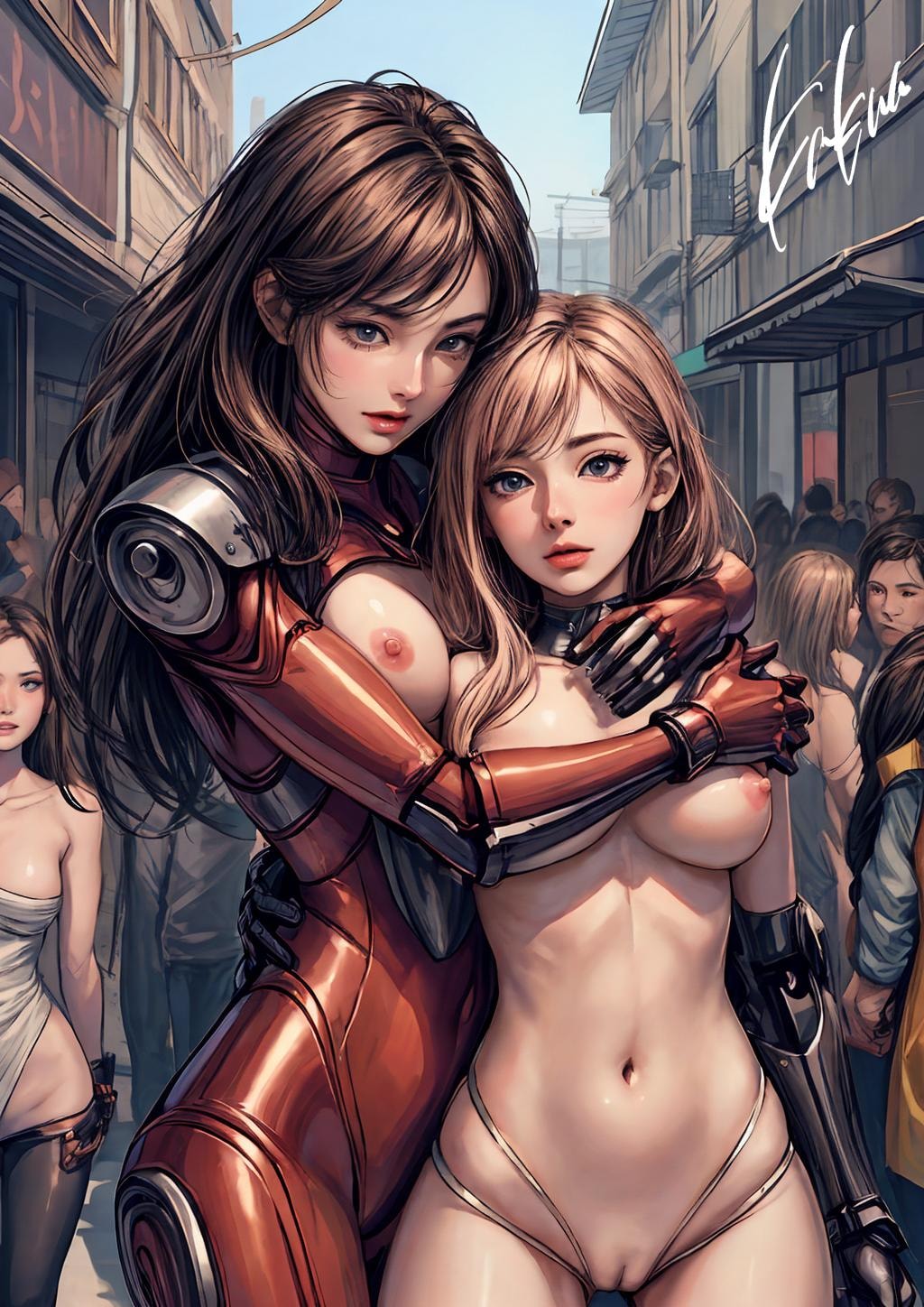 サイバーコスプレ撮影会／別世界の雑誌紹介