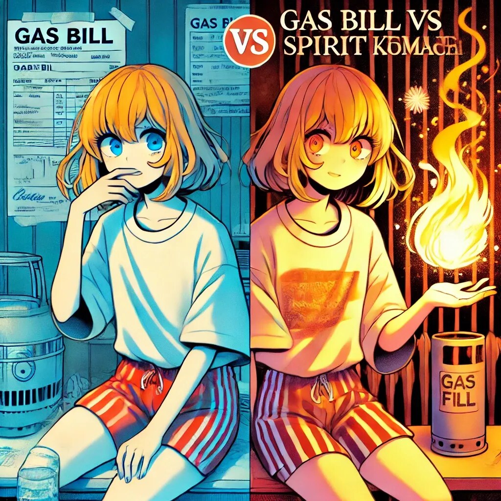 ガス代 vs 精霊炎