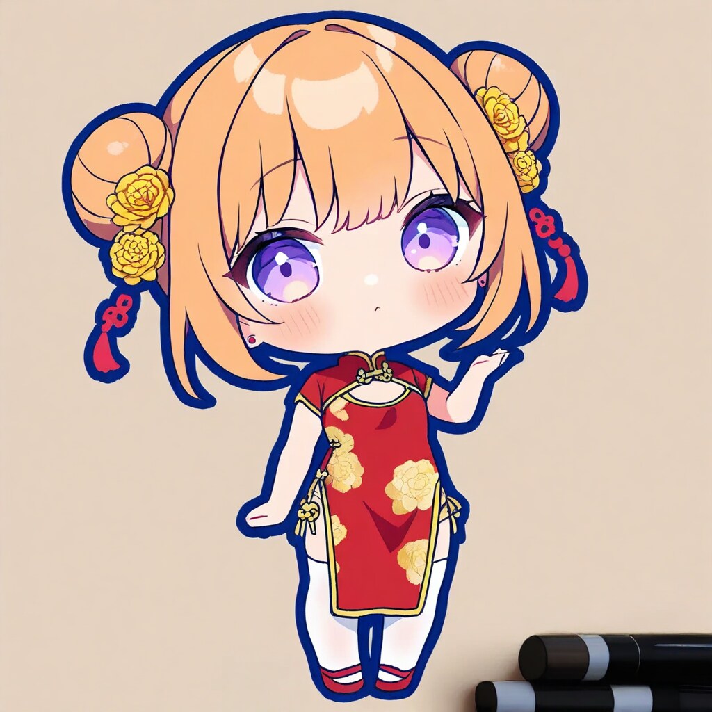 手描きマーカー風