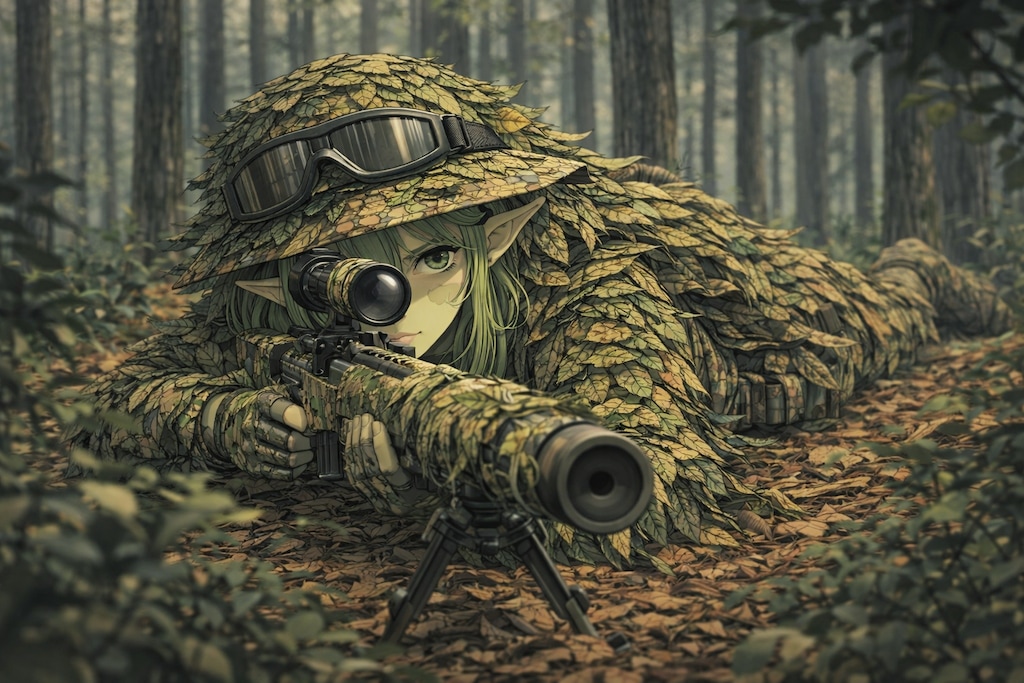 森そのものが狙う ― ドライアド・スナイパー