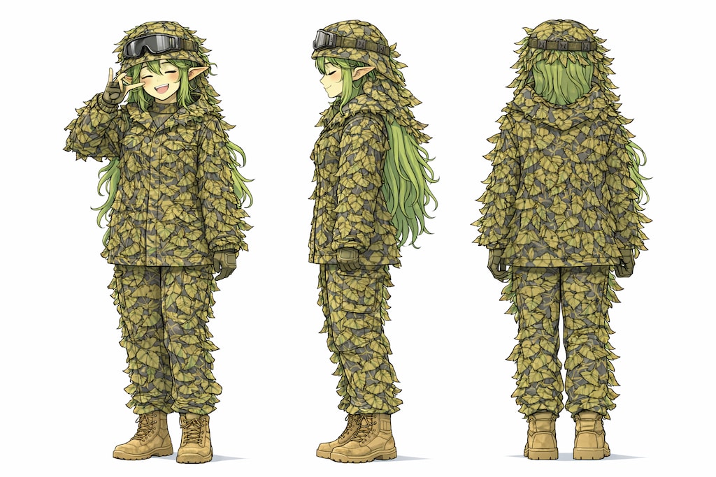 森そのものが狙う ― ドライアド・スナイパー