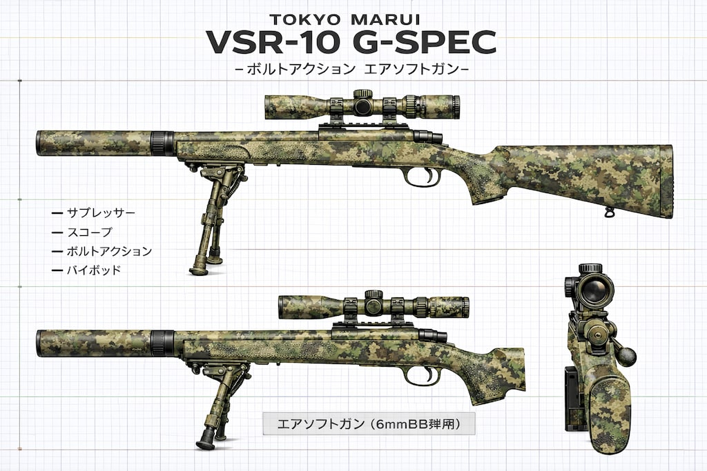 森そのものが狙う ― ドライアド・スナイパー