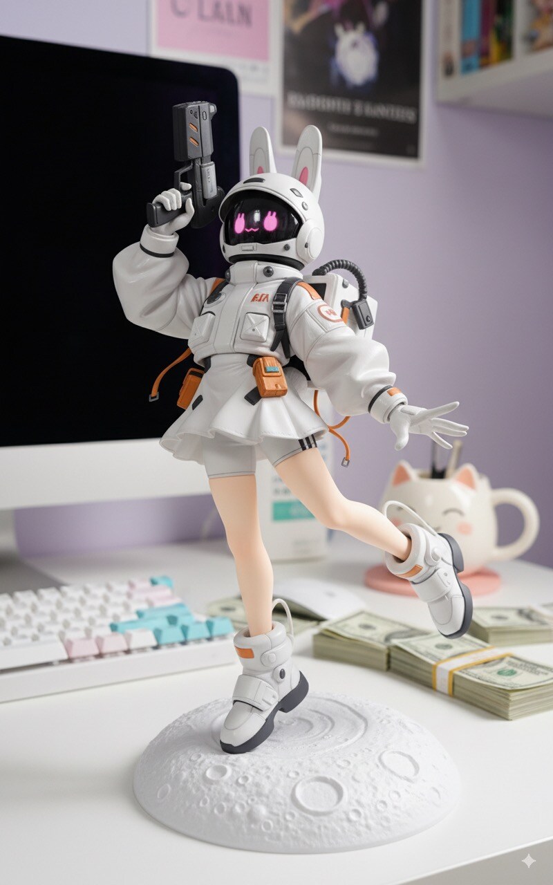 謎のうさぎフィギュア | の人気AIイラスト・グラビア