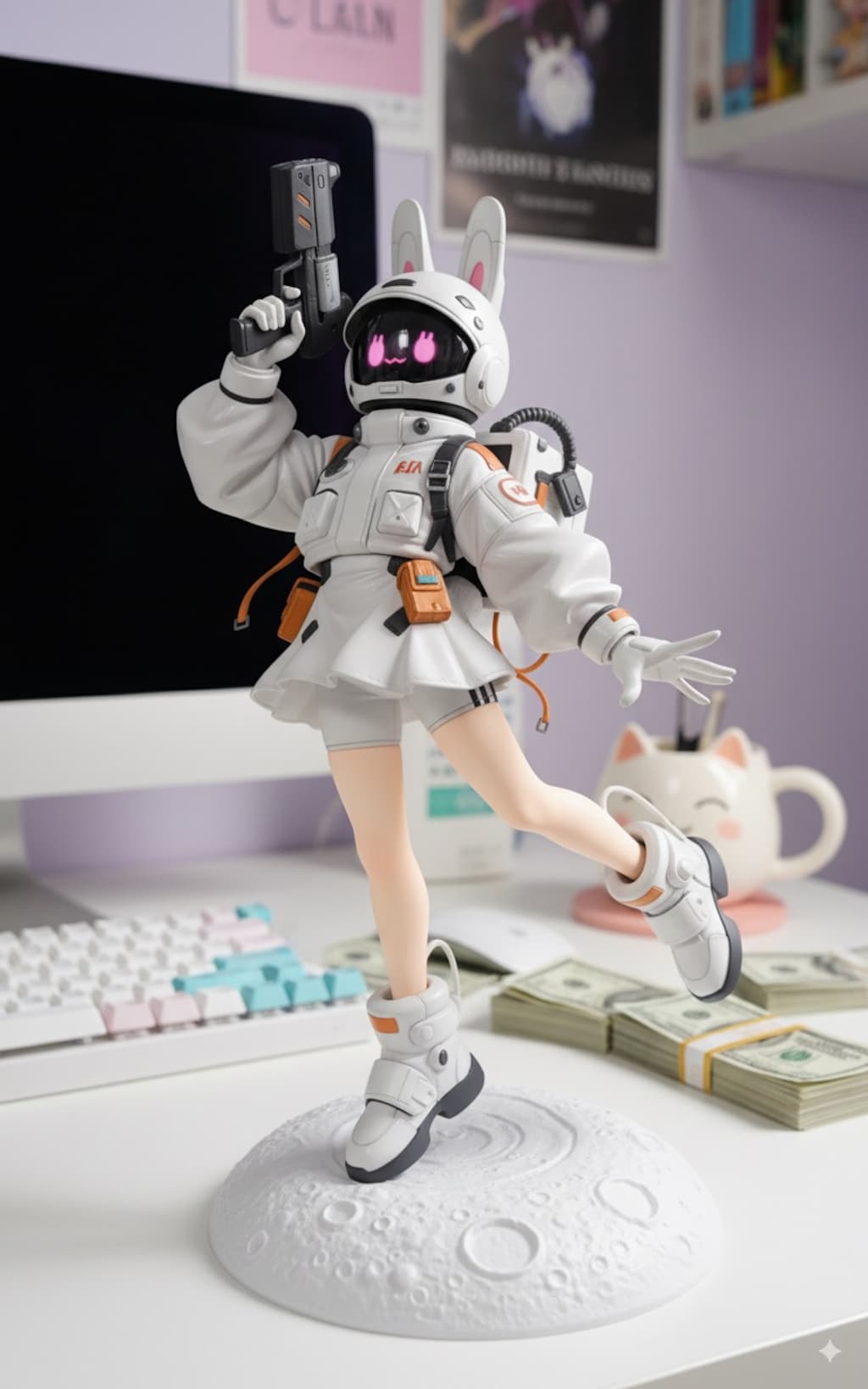 謎のうさぎフィギュア