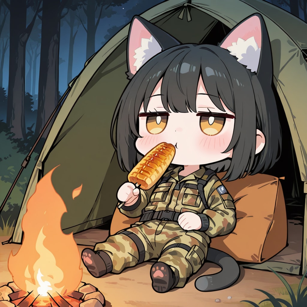 焼きとうもろこし
