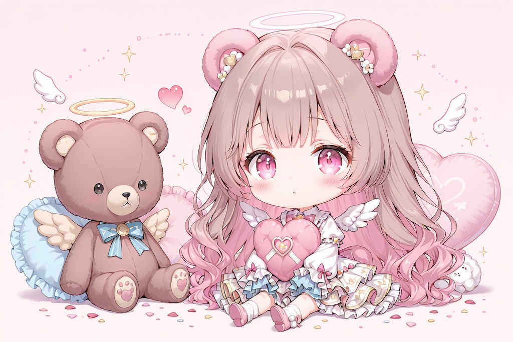 はじめまして。クマ天使です