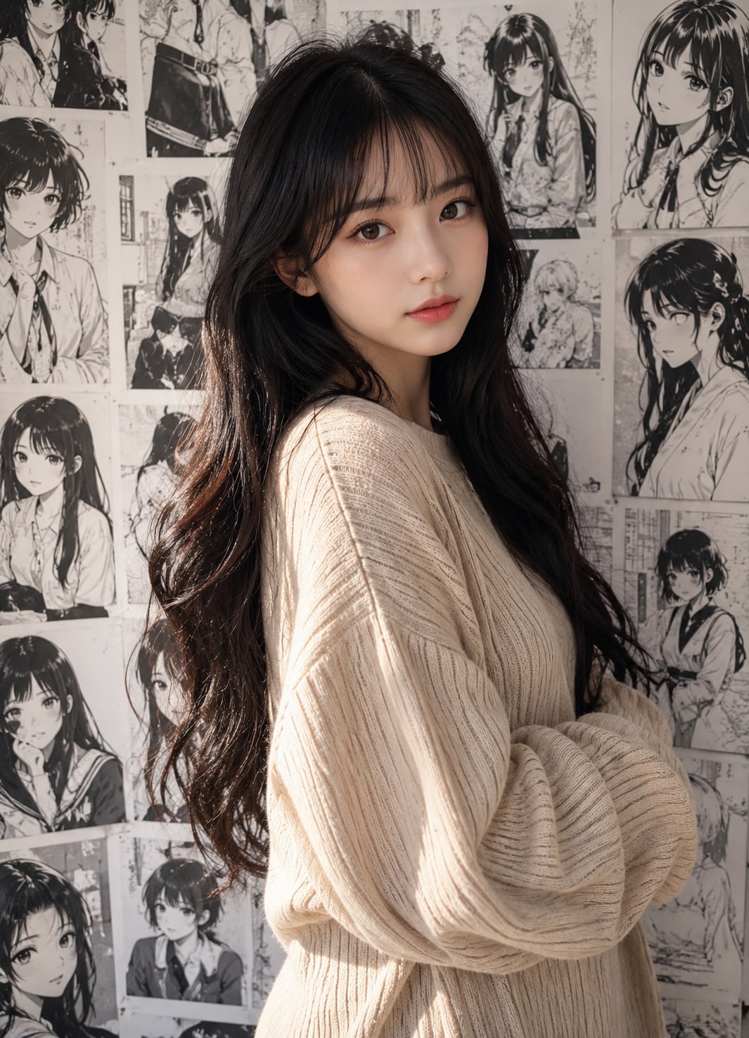 モノクロの世界、彩りの君