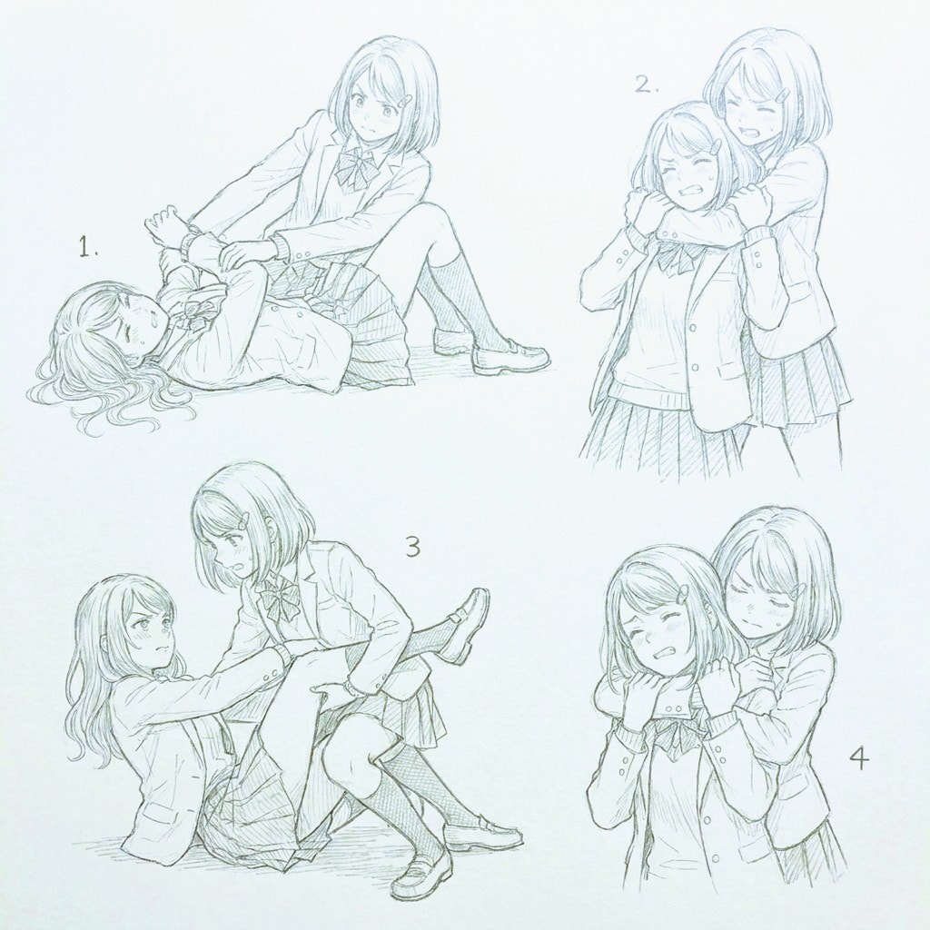 JKプロレス(師走○翁先生オマージュ)