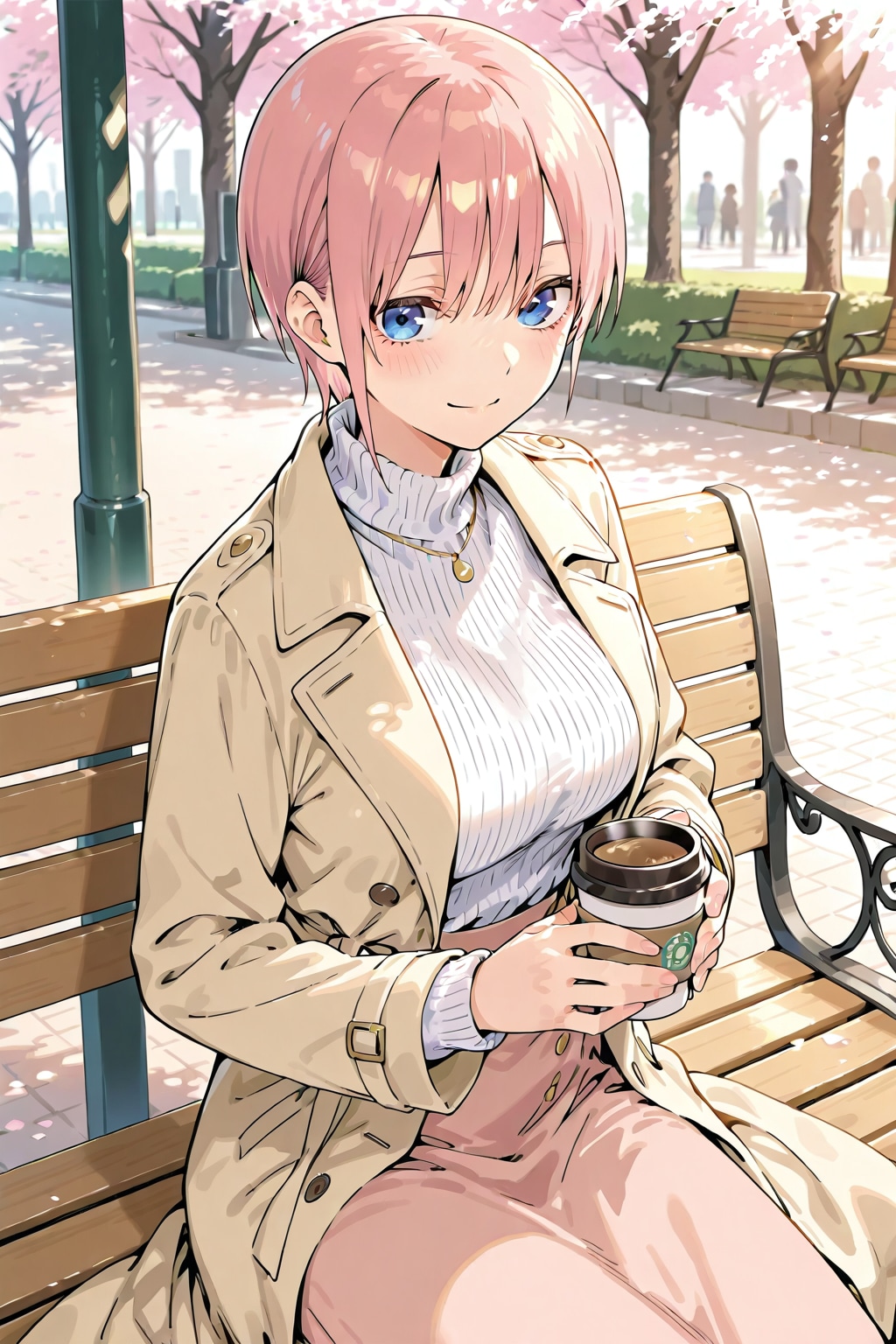 一花春色コーデ
