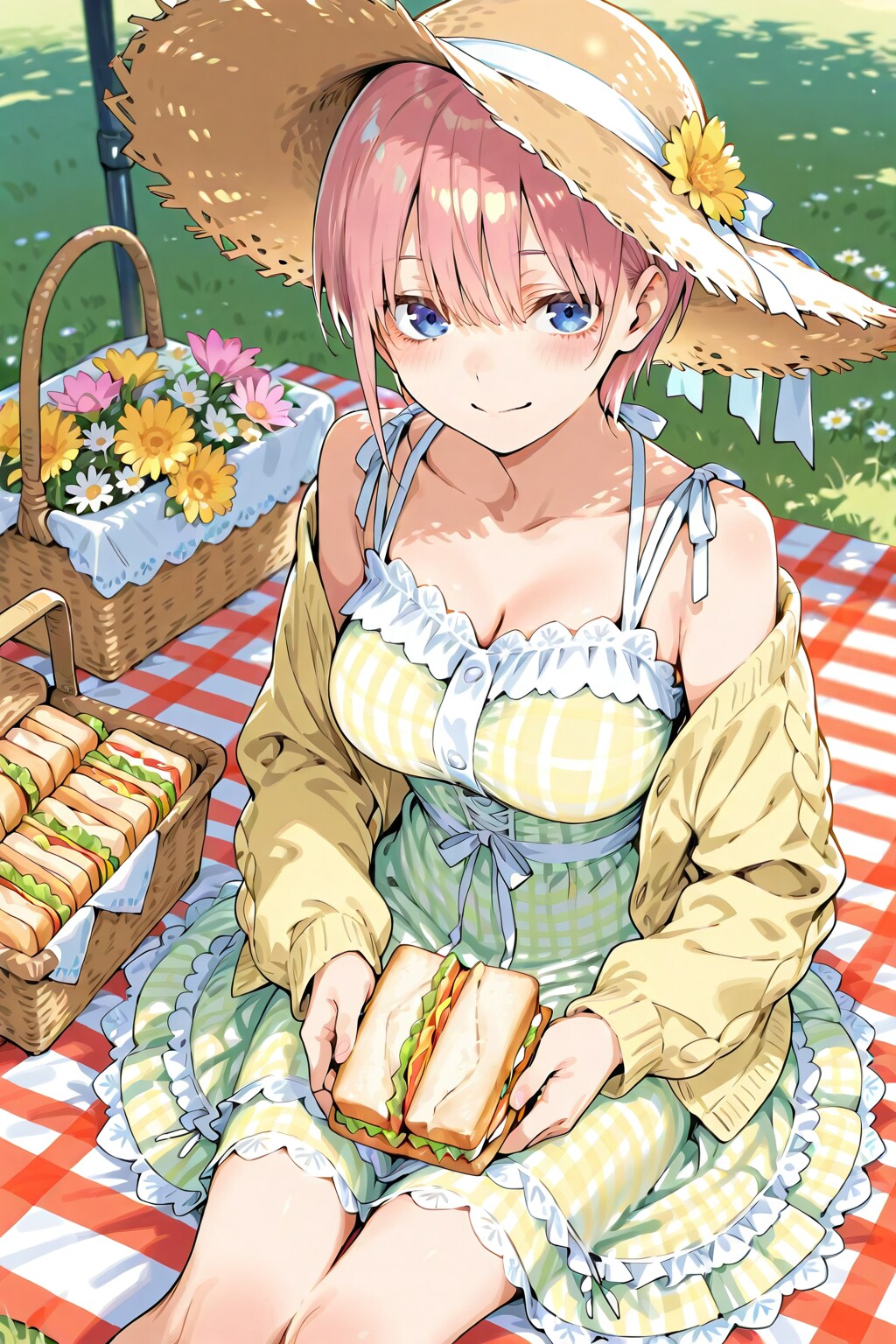 一花春色コーデ