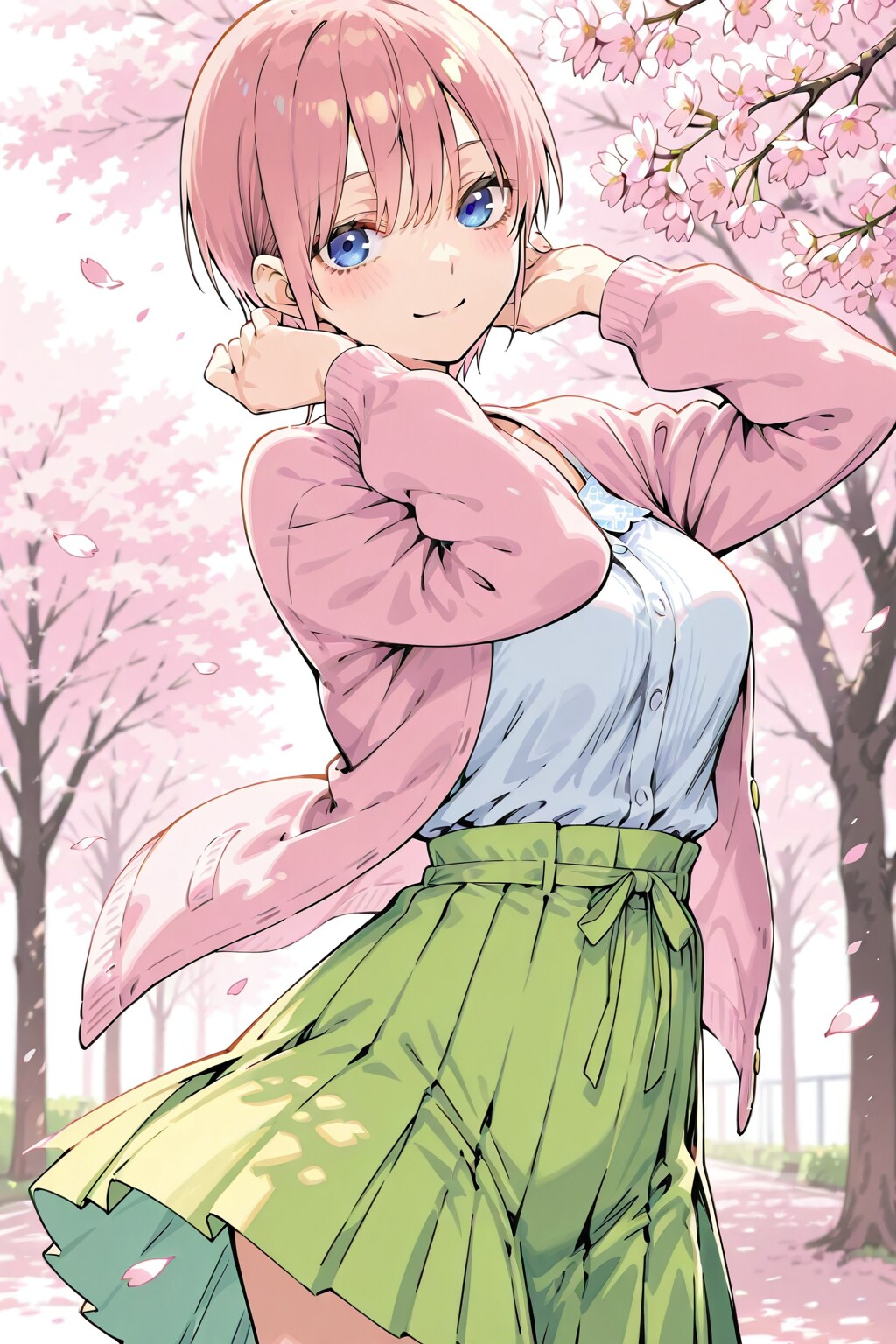 一花春色コーデ | の人気AIイラスト・グラビア