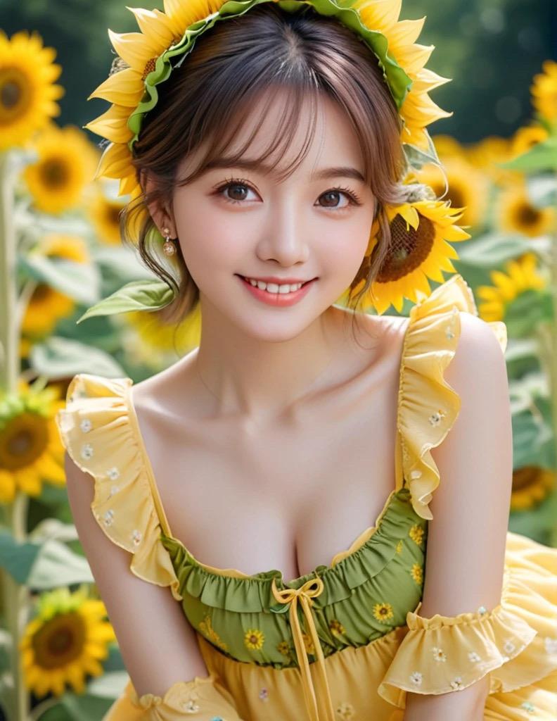 ひまわりフリフリちゃん (real)
