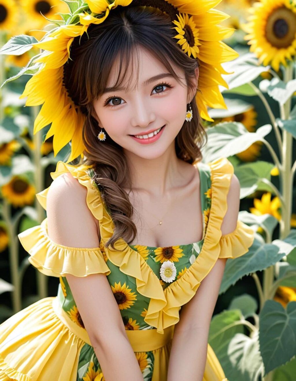 ひまわりフリフリちゃん (real)