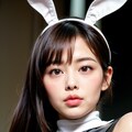 おっぱいポロリ290《バニーガール》 12枚目