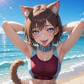 ネコ＋ネコ＋イヌ（スクワット 2枚目