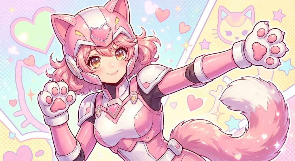 猫の日パワードスーツ