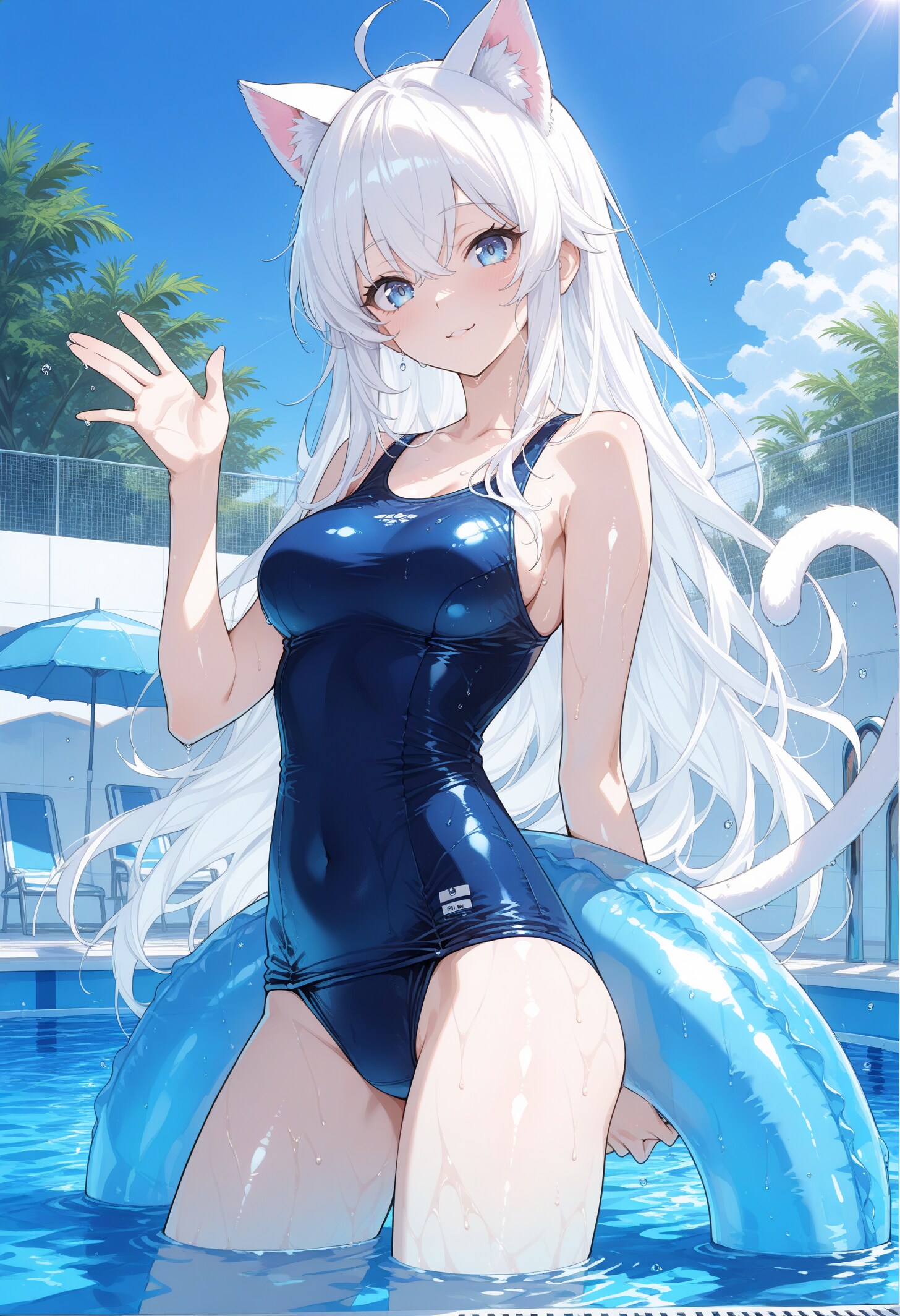 プールであそ部