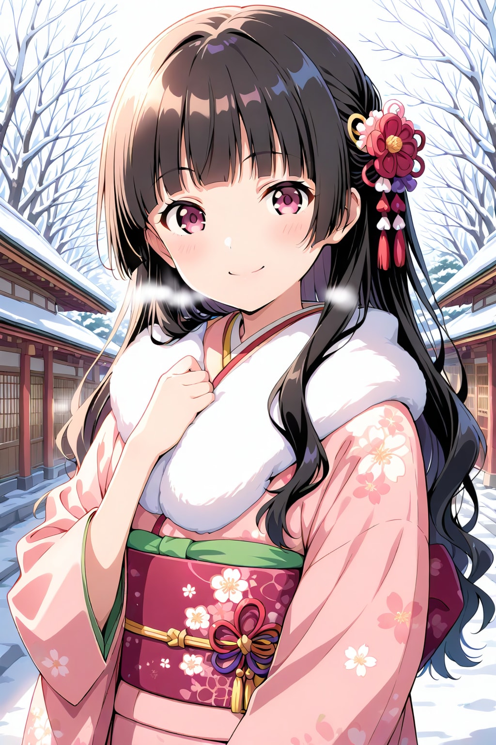 着物少女 17歳 | の人気AIイラスト・グラビア